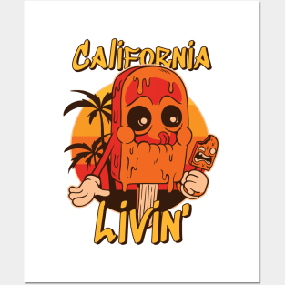 California summer living Posters and Art